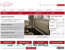 Tablet Screenshot of laurens.cz